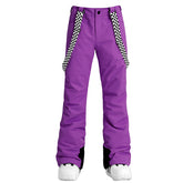 Lesmart Women's Waterproof Ski Bib Pant